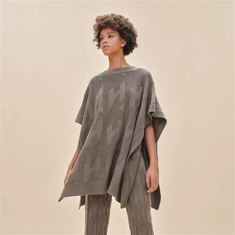 hermes poncho h|Hermes poncho cape.